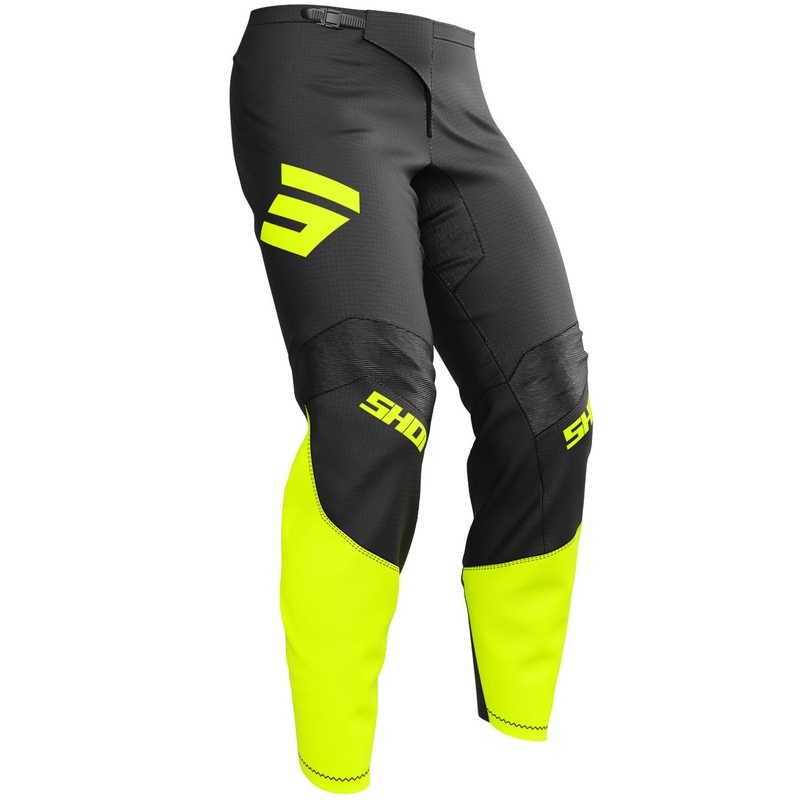Motokross Pants Shot Draw Private fluo kollane