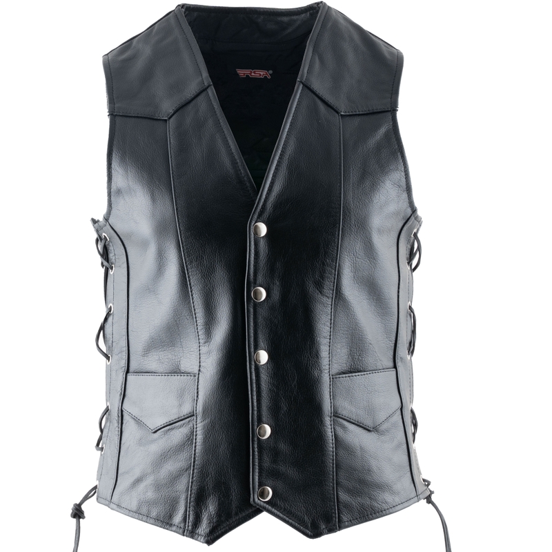 Nahast mootorratta vest RSA Eagle