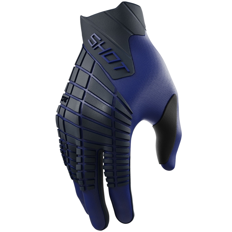 Motokrossi kindad Shot Core Max sinine