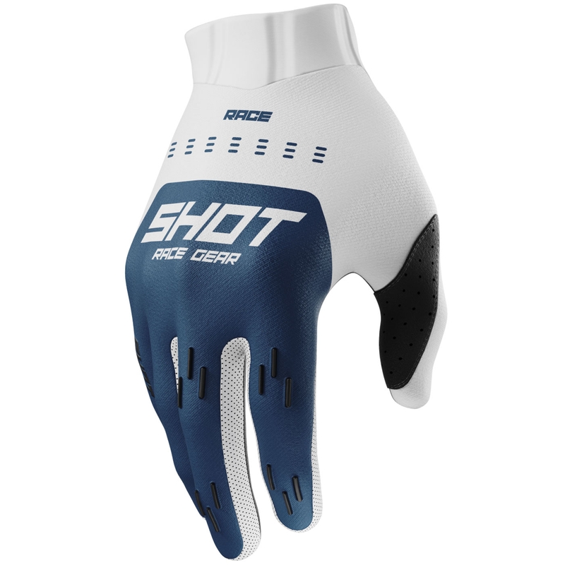 Motokrossi kindad Shot Race Evo bensiin sinine