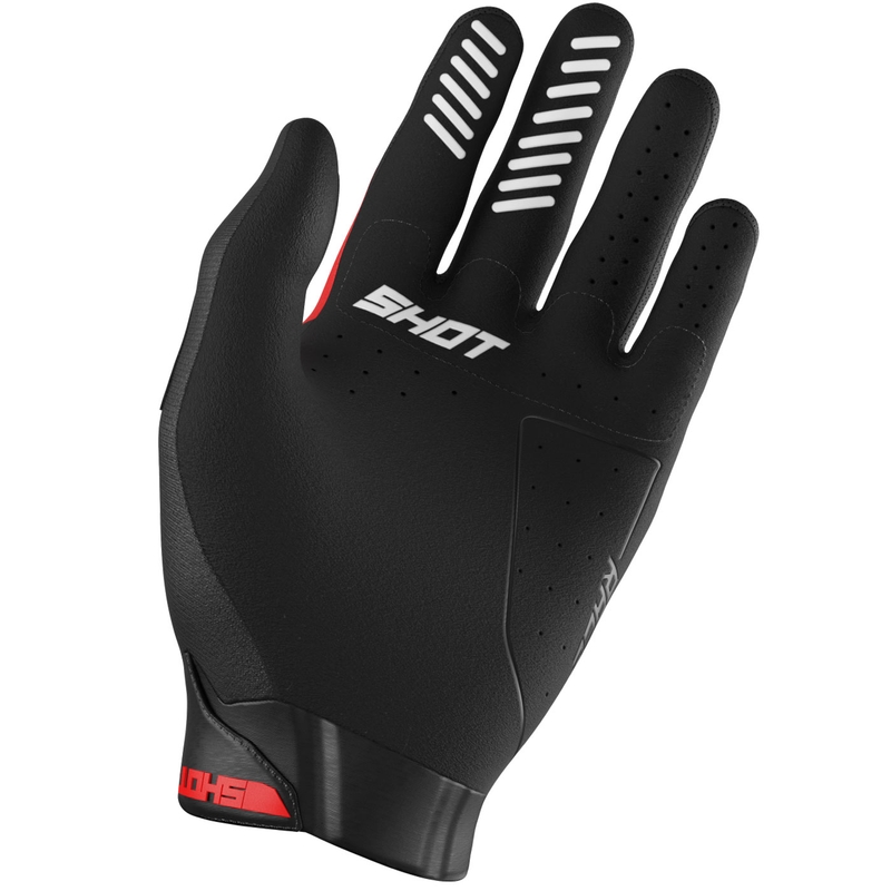 Motokrossi kindad Shot Race Evo punane