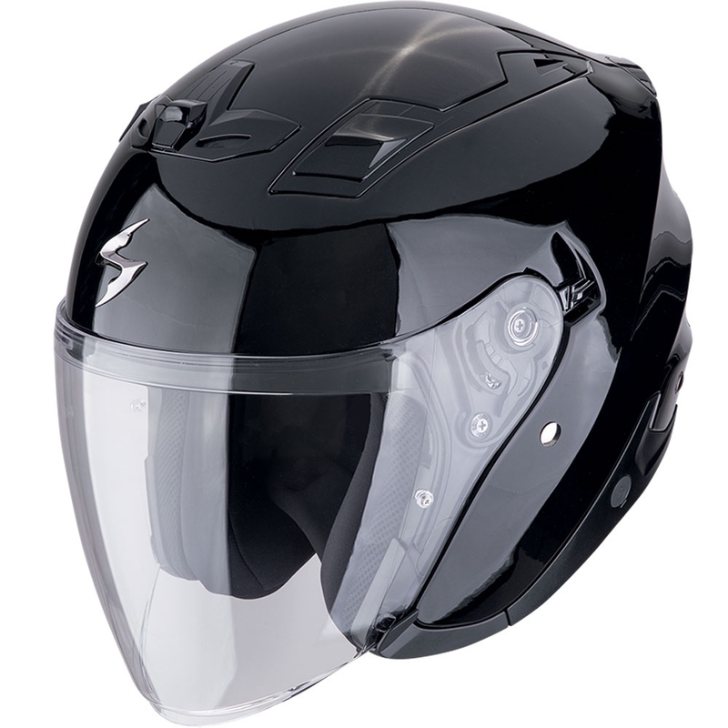 Avatud mootorratta kiiver Scorpion EXO-Z1 SOLID metallik must