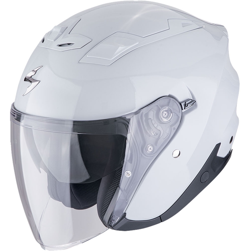 Avatud mootorratta kiiver Scorpion EXO-Z1 Soliidne pärlvalge