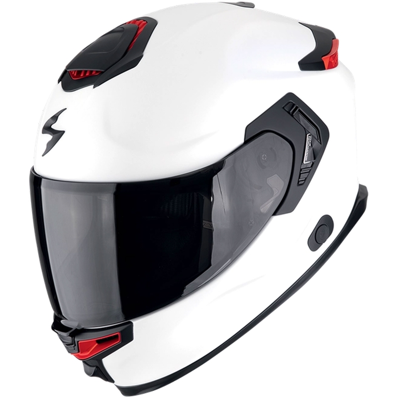 Integreeritud mootorratta kiiver Scorpion EXO-GT SP Air SOLID matt pärlmuttervalge