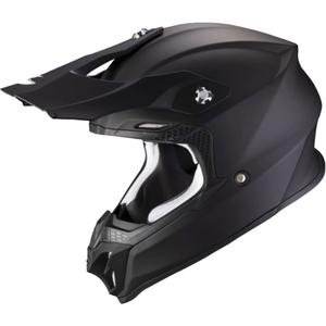 Motokrossi kiiver Scorpion VX-16 EVO AIR Solid black matt
