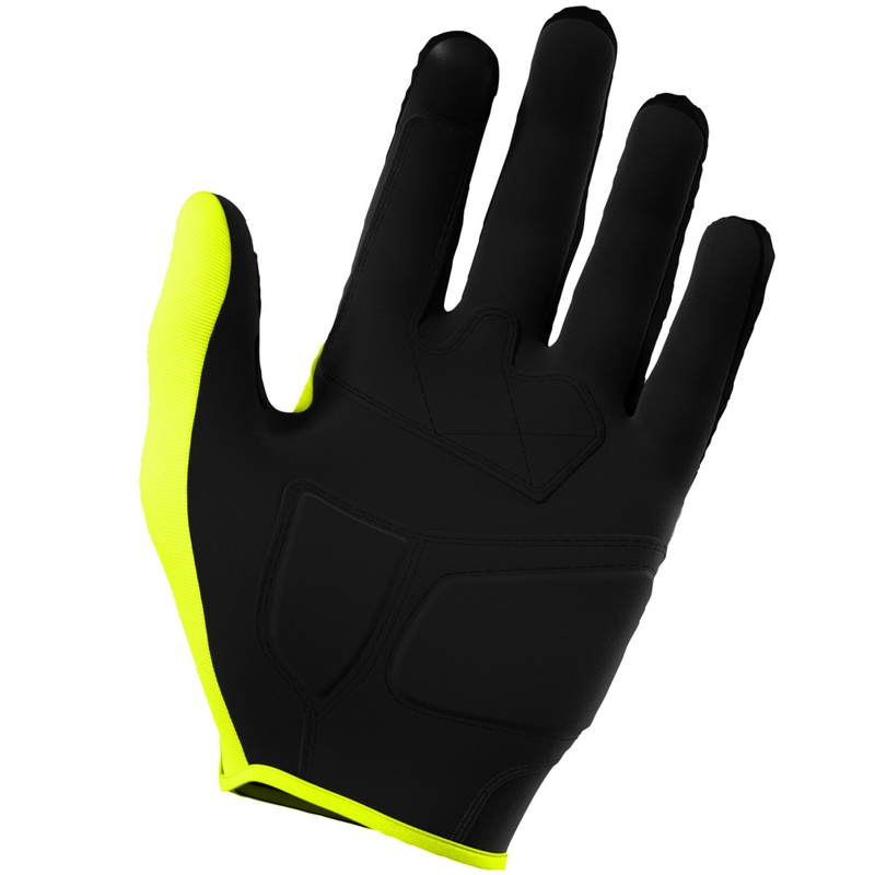 Motokross-kindad Shot Vision Tech fluo kollane