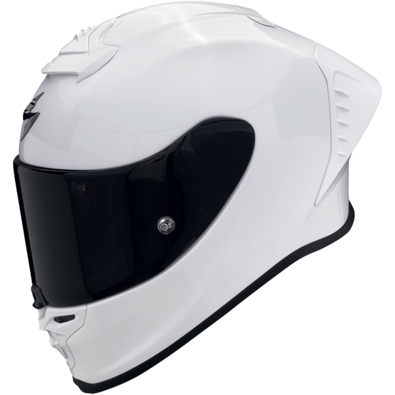 Integreeritud mootorratta kiiver Scorpion EXO-R1 EVO AIR FIM Racing #1 Solid Pearl White