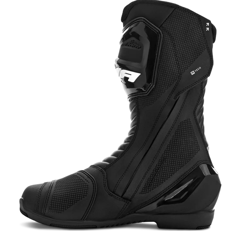 Mootorrattasaapad Shima RX-3 must ja valge