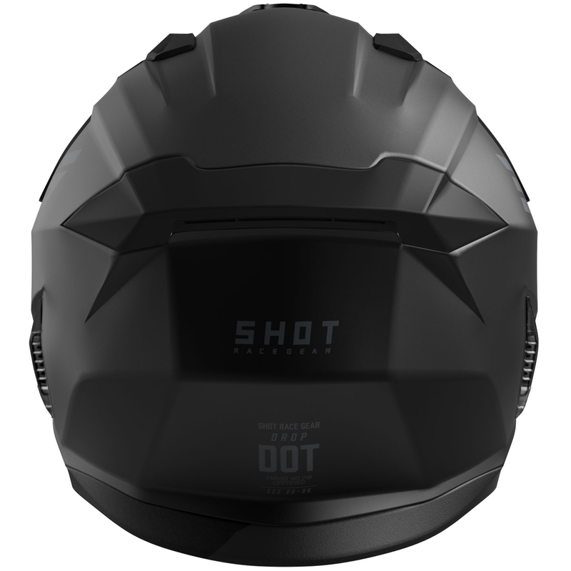 Avatud mootorratta kiiver Shot Drop Solid Matte Black