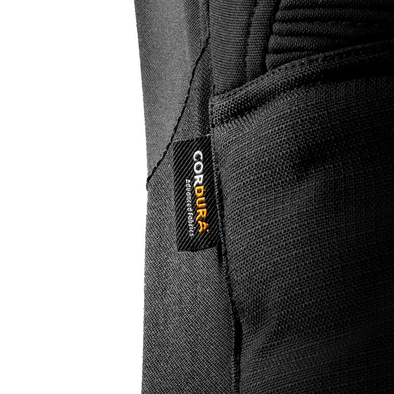 Naiste Rebelhorn Hardy 3.0 mustad ja hallid mootorratta püksid