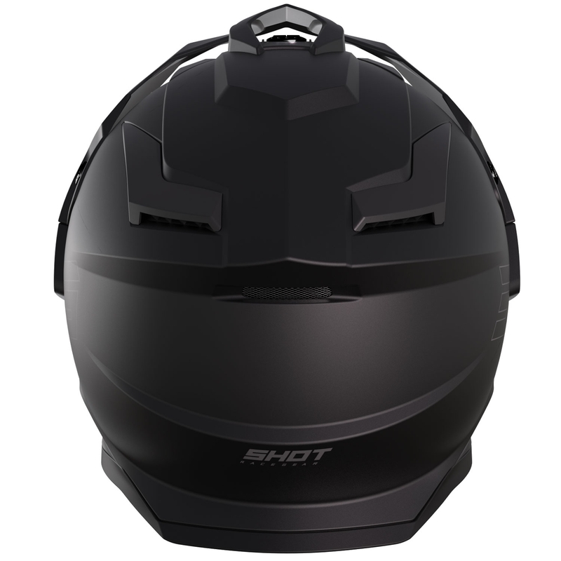 Enduro mootorratta kiiver Shot Trek Max Vision Solid Matte Black