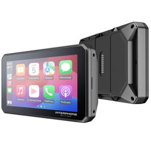 BMW Interphone'i ekraan Apple CarPlay ja Android Auto mootorratastele