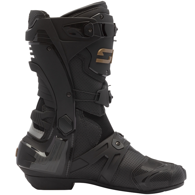 Mootorrattasaapad SiDi Rex Air must-pronksist