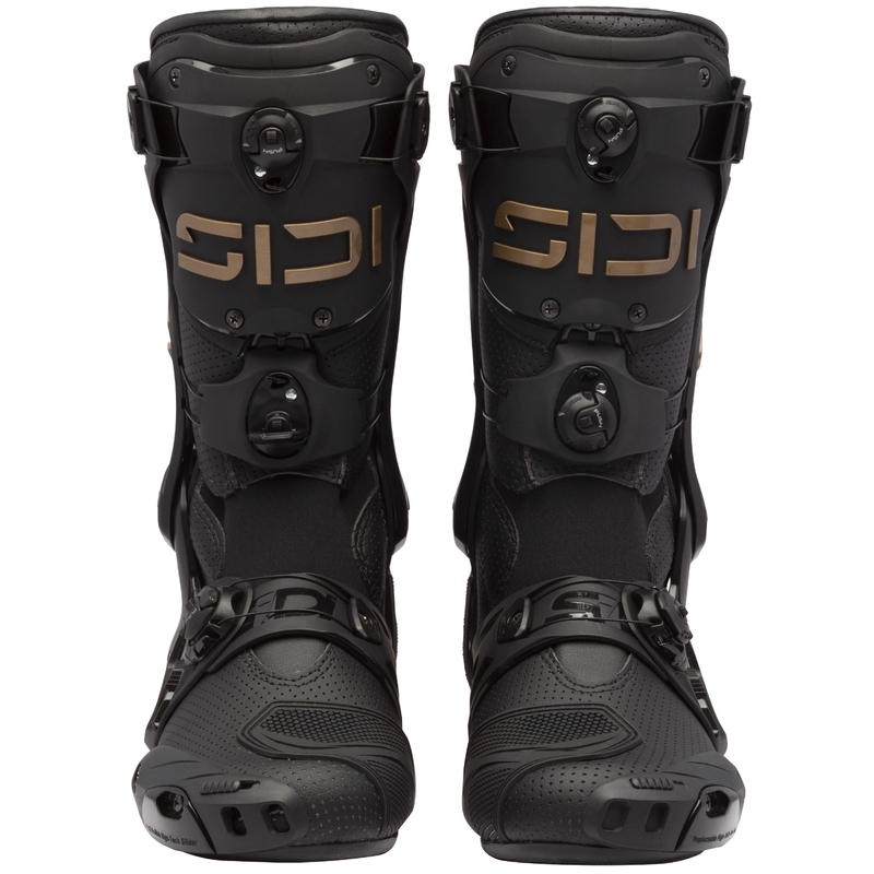 Mootorrattasaapad SiDi Rex Air must-pronksist