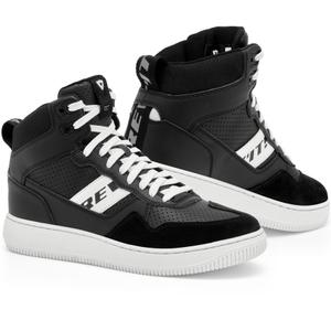 Revit Pacer must-valged mootorratta saapad