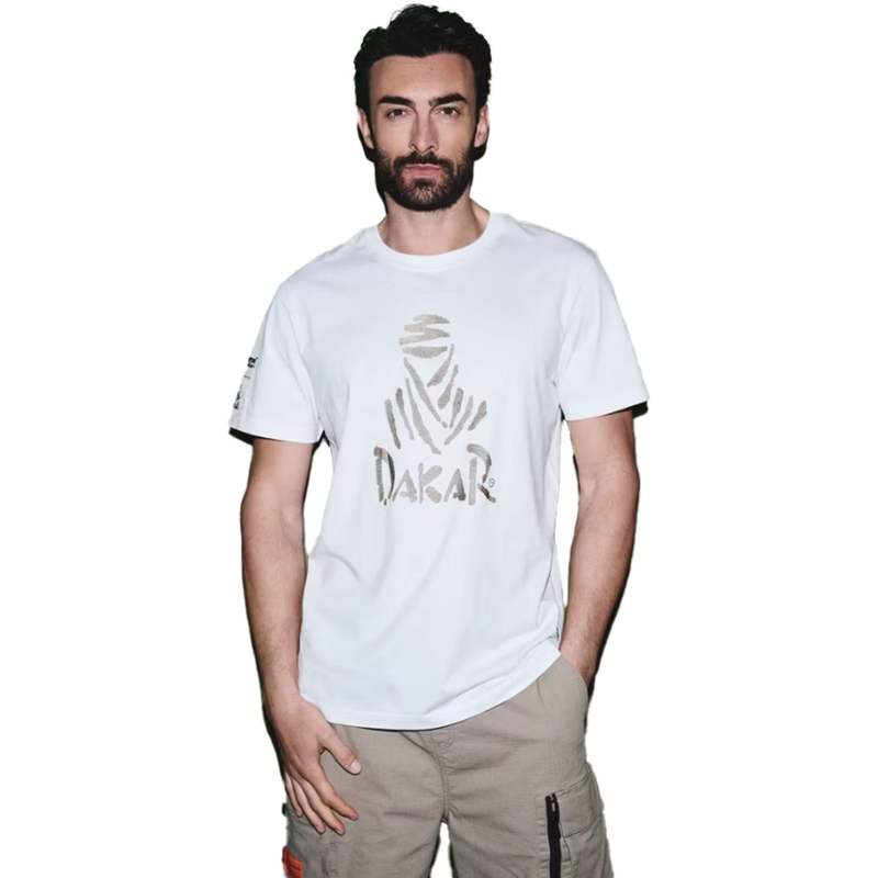 T-särk Dakar DES LOGO25 valge