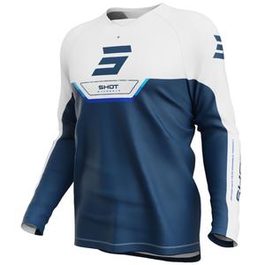 Laste motokrossitrikoo Shot Draw Daytona sinine