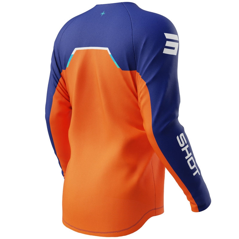 Laste motokrossitrikoo Shot Draw Daytona oranž