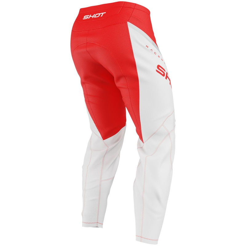 Laste motokrossi püksid Shot Draw Daytona punane