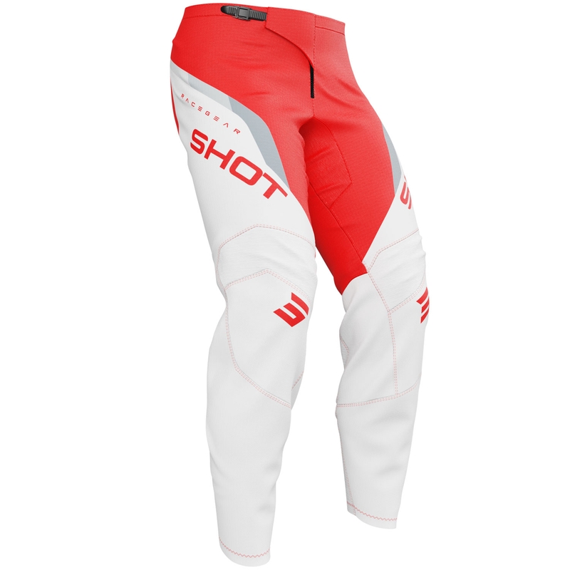 Laste motokrossi püksid Shot Draw Daytona punane