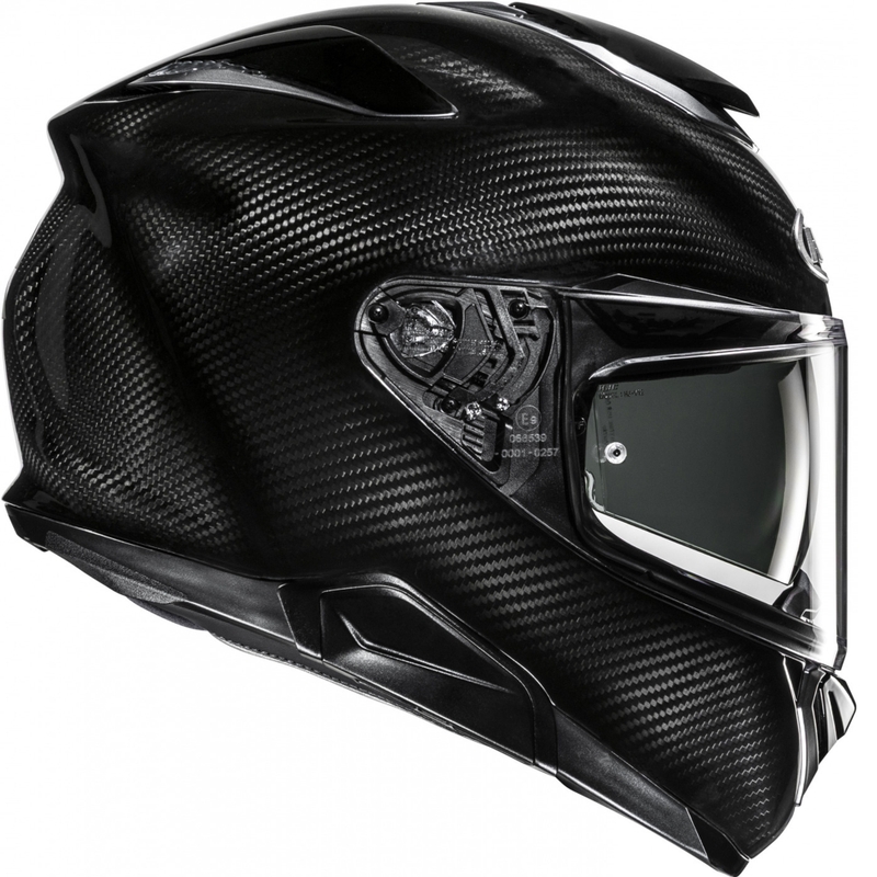 HJC RPHA 72 Carbon Solid Black Integral mootorratta kiiver