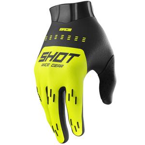 Laste motokrossikindad Shot Race Evo fluo kollane