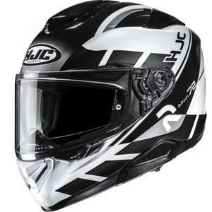 Integreeritud mootorratta kiiver HJC RPHA 72 Value MC5 must-valge