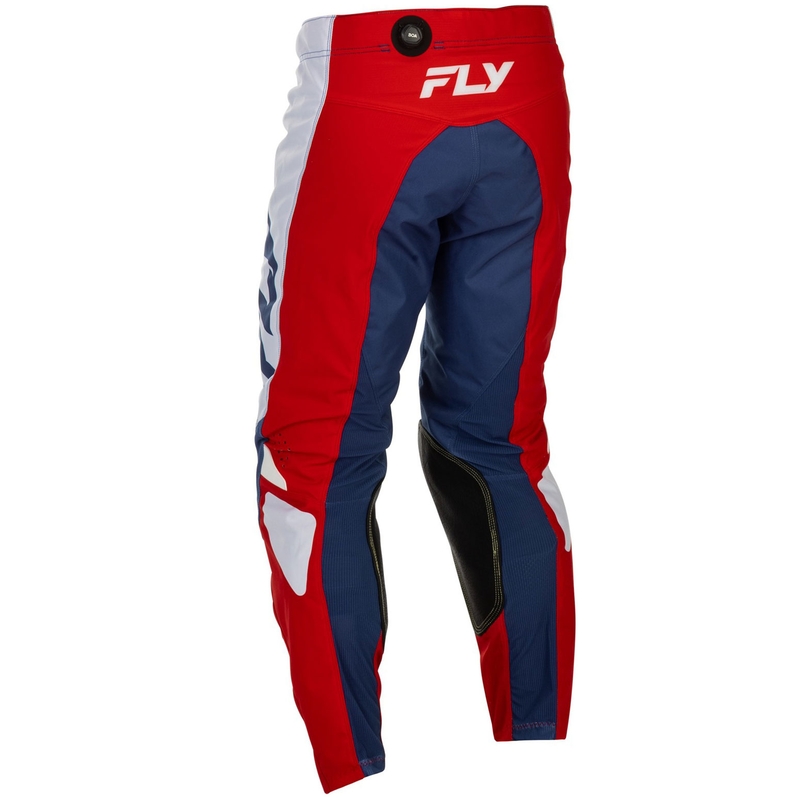 Motokrossi püksid FLY Racing - USA Kinetic punane, valge ja sinine