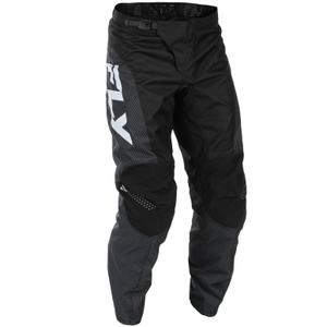 Motokrossi püksid FLY Racing - USA F-16 must-valge