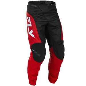 Motokrossi püksid FLY Racing - USA F-16 punane-must-valge
