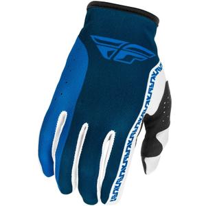 Motokross-kindad FLY Racing - USA Lite sinine ja valge