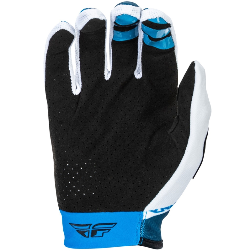 Motokross-kindad FLY Racing - USA Lite sinine ja valge