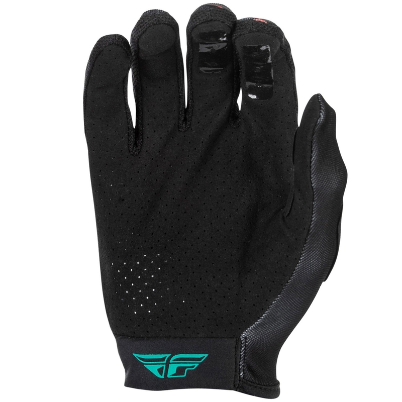 Motokross-kindad FLY Racing - USA Lite Americana must-punane-kuldne