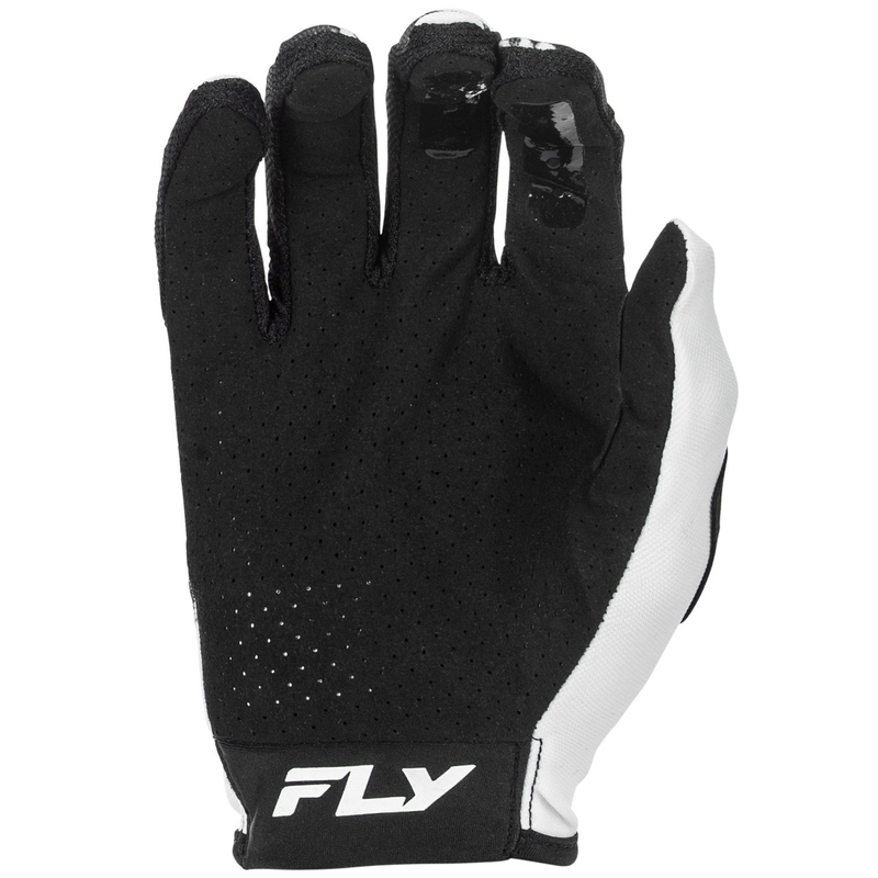 Motokross-kindad FLY Racing - USA Lite Warp valge-sinine-roosa
