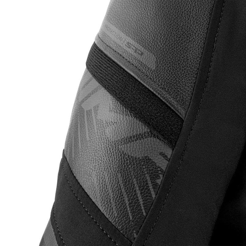 Shima Bandit 2.0 mustast nahast mootorratta jakk