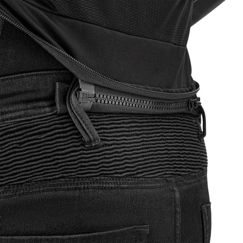 Shima Bandit 2.0 mustast nahast mootorratta jakk