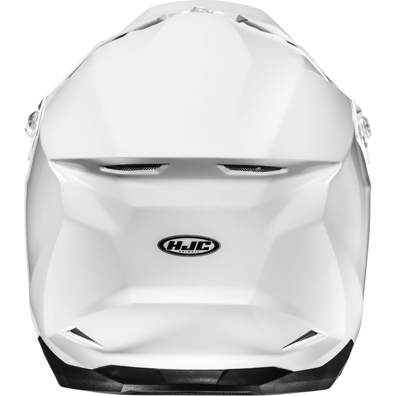 Motokrossi kiiver HJC C50 Solid Pearl White