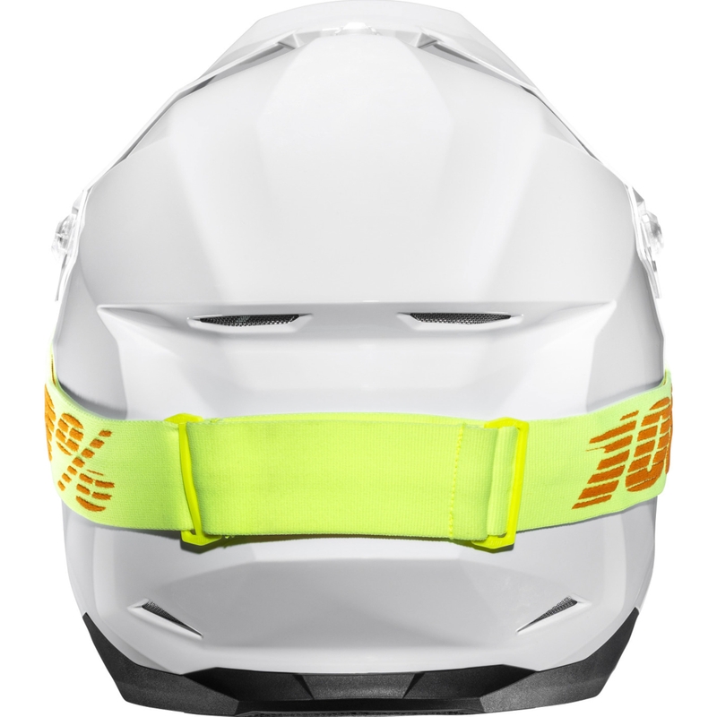 Motokrossi kiiver HJC C50 Solid Pearl White