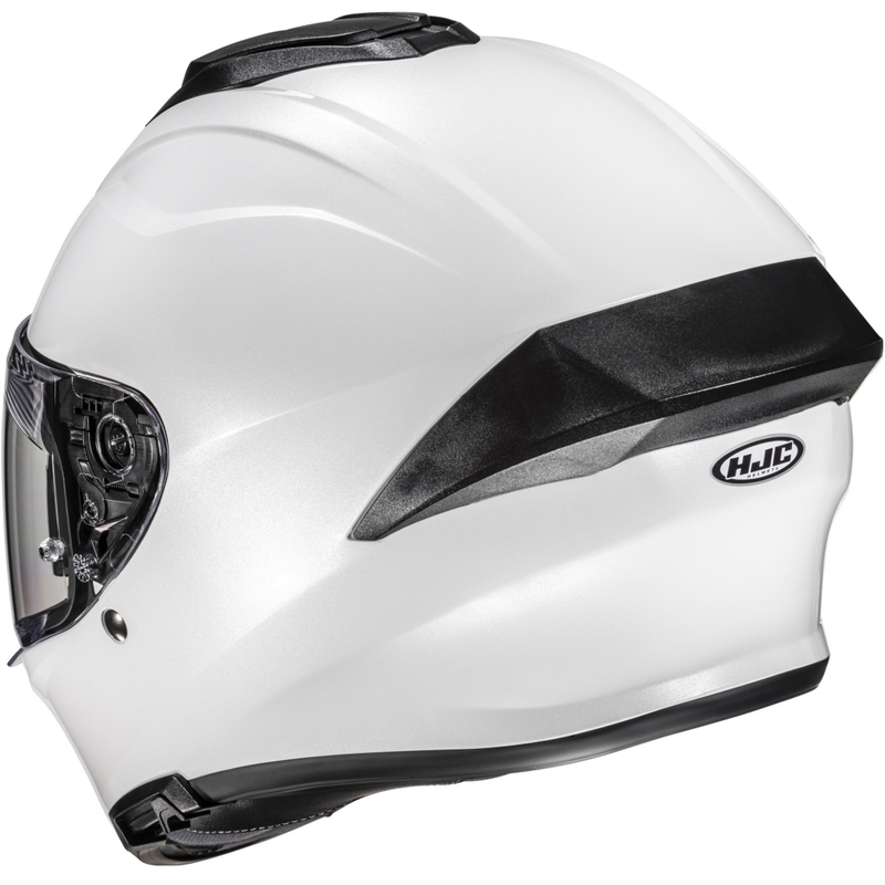 HJC C71 Solid Pearl White Integraalne mootorratta kiiver