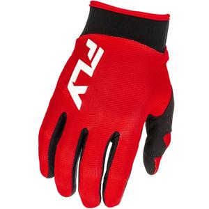 Laste motokrossikindad FLY Racing - USA F-16 punane-must-valge