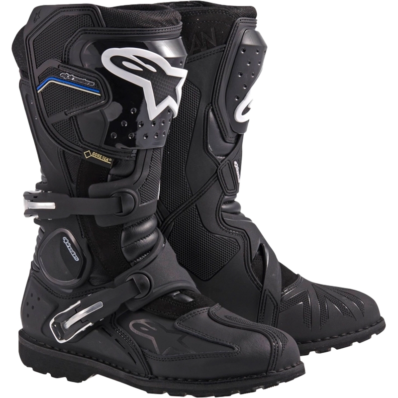 Alpinestars Toucan Gore-Tex mustad mootorratta saapad