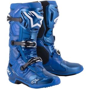 Alpinestars Tech 10 sini-must-valged mootorratta saapad
