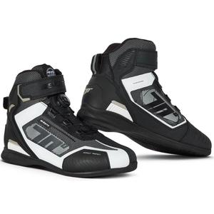 Mootorrattasaapad SEVENTY DEGREES SD-BR3 Veloce PRO must ja valge