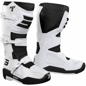 Shot Race 4 Valged mootorratta saapad