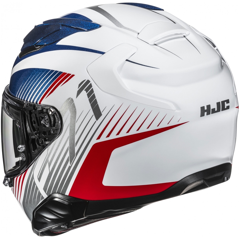 Integreeritud mootorratta kiiver HJC F71 Catos MC21 valge-sinine-punane