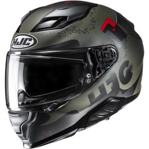 Integreeritud mootorratta kiiver HJC F71 Faco MC1SF khaki-must