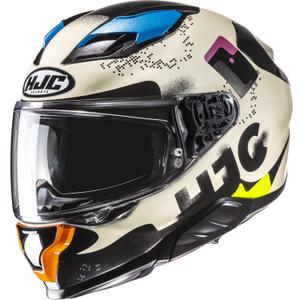 Integreeritud mootorratta kiiver HJC F71 Faco MC28 multicolor