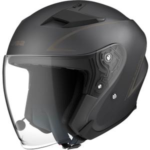 Avatud mootorratta kiiver SENA Outstar S must matt