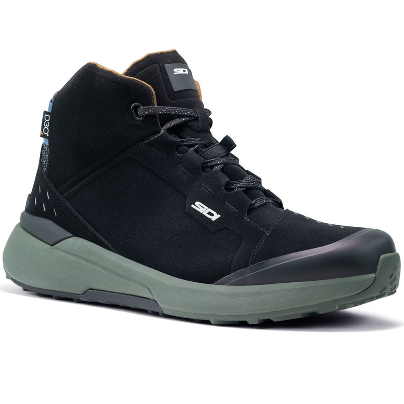 Mootorrattasaapad SIDI NUCLEUS Suede WP must-roheline