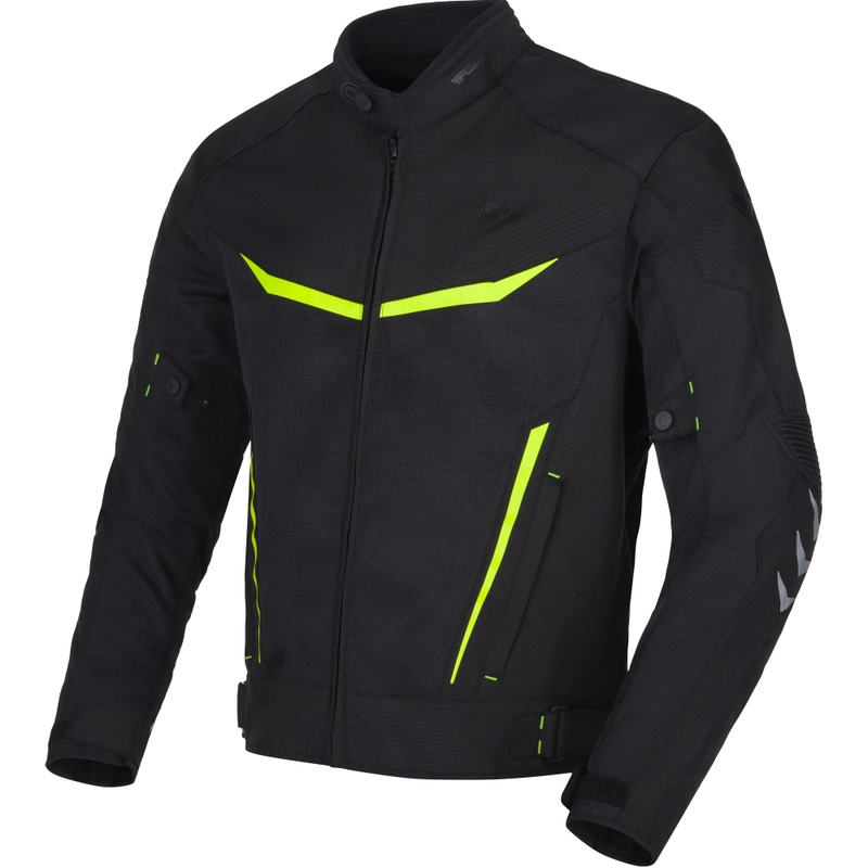Mootorratta jope RSA Runway must-fluo kollane